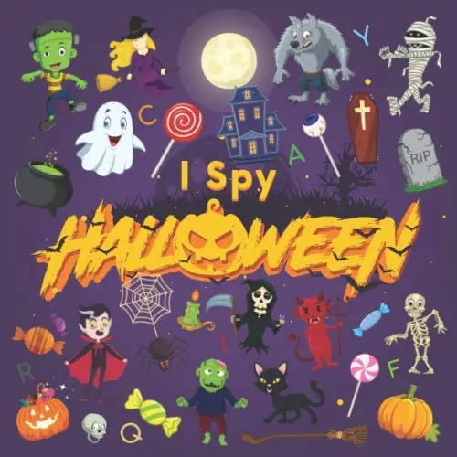 I Spy Halloween book cover
