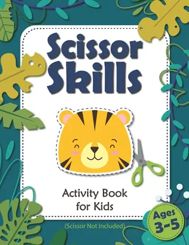 Scissor Skills Activity Book book cover